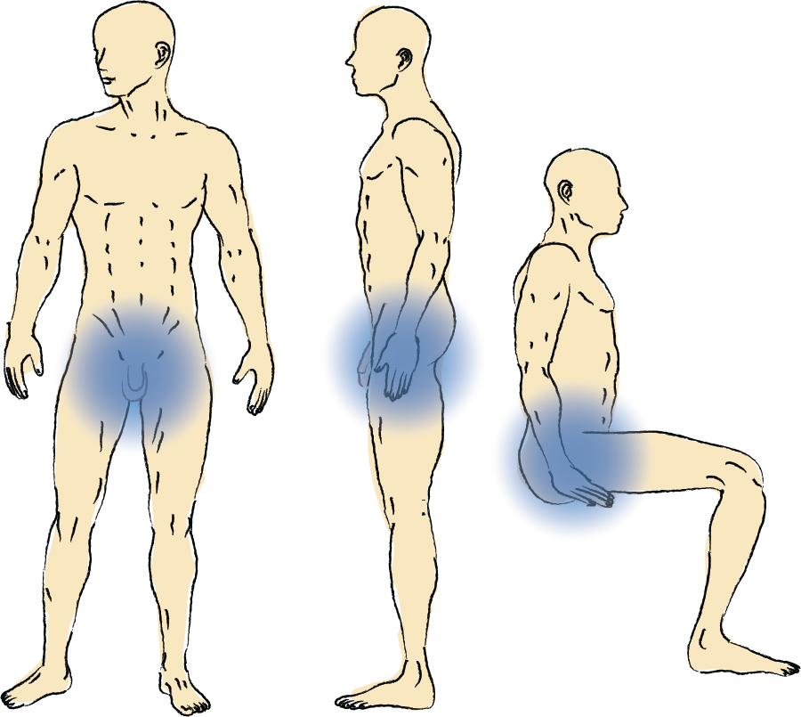 Mens Breathable Ice Scrotum Boxer Underwear Men With Varicocele